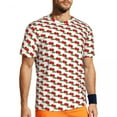 thumbnail image 1 of T Shirt For Men Red Cherries Print Sportswear Summer Sweet Fruit Aesthetic Hippie Tee Shirt For Men, 1 of 7