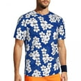 thumbnail image 1 of T Shirt For Men Retro Flower Print Sports T-Shirt Summer Pretty Floral Vintage Popular Tee Shirt For, 1 of 7