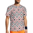 thumbnail image 1 of T Shirt For Men Running For Male Poker Playing Card Harajuku Funny Hearts Print Summer Tee Shirt O N, 1 of 7