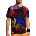 thumbnail image 1 of T Shirt For Men Sahara Desert Gym T-Shirt Summer Golden Sunset Retro Popular Tee Shirt For Couple Gr, 1 of 7