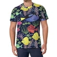 thumbnail image 1 of T Shirt For Men Sea Fish T-Shirt Colorful Ocean Male Fashion Beach Printed Tee Shirt Short-Sleeved P, 1 of 6