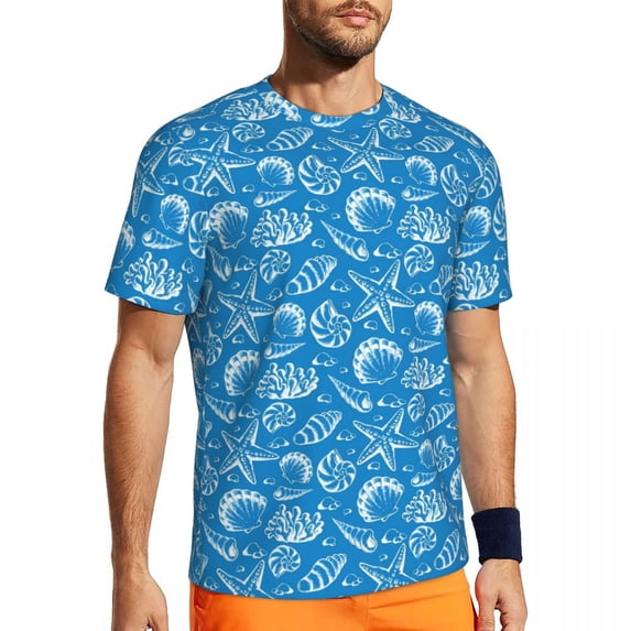 T Shirt For Men Snail Print Mens Cute Animal Basic Gym Quick Dry Summer Novelty Tee Shirt Design Ove