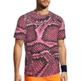 thumbnail image 1 of T Shirt For Men Snakeskin Print Sportswear T-Shirt Summer Animal Skin Aesthetic Hippie Tee Shirt For, 1 of 7