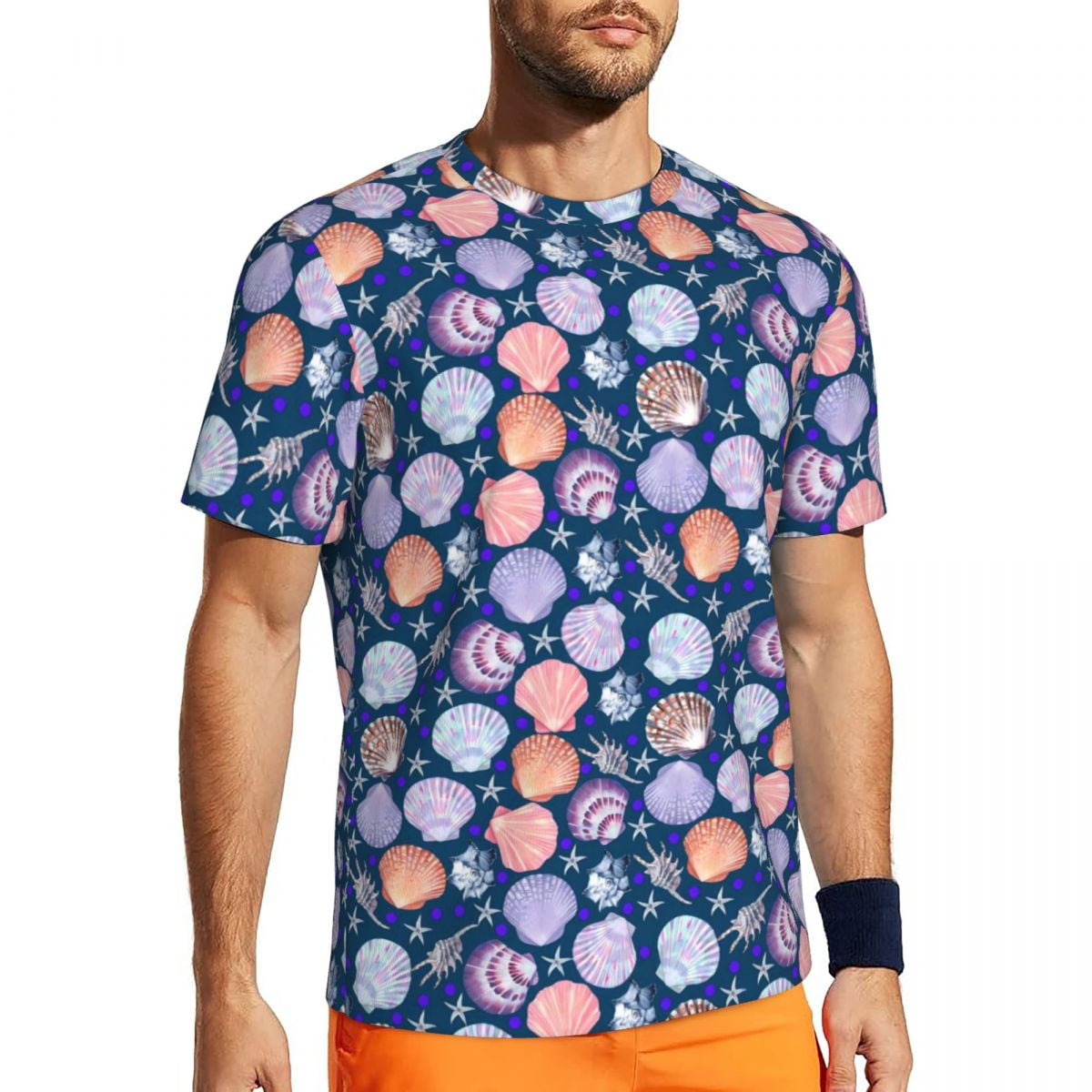 Men’s sea shell design shirt