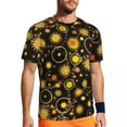 thumbnail image 1 of T Shirt For Men Sun And Moon Retro Gym T-Shirt Beach Astronomy Witch Classic Trending Tee Shirt For, 1 of 7