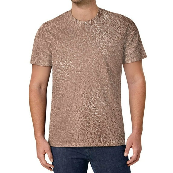 T Shirt For Men Trending Metallic Colorful Light Green Harajuku T-Shirts Basic Tee Shirt Summer Shor