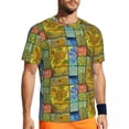 thumbnail image 1 of T Shirt For Men Van Gogh Male Almond Tree Floral Art Classic Running Comfortable Summer Trendy Cool, 1 of 7