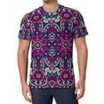 thumbnail image 1 of T Shirt For Men Vintage Ethnic T-Shirt Men Colorful Tribal Print Classic T-Shirts Premium Trending T, 1 of 7