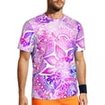thumbnail image 1 of T Shirt For Men Vintage Mandala Art Funky Painted Medallion Hip Hop Sports Short Sleeve Quick Dry Ts, 1 of 7