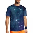 thumbnail image 1 of T Shirt For Men Watercolor Sky T-Shirt Lake Northern Lights Harajuku Sportswear Short Sleeve Tops Su, 1 of 7