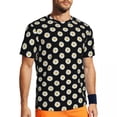 thumbnail image 1 of T Shirt For Men White Daisy Sportswear Beach Elegant Flower Print Vintage Harajuku Tshirt For Men Cu, 1 of 7