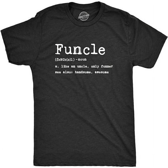 T Shirt Funny Uncle Shirt Graphic Tee