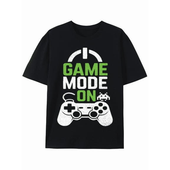 T-Shirt Game Mode On: Retro Gaming Controller Graphic Tee