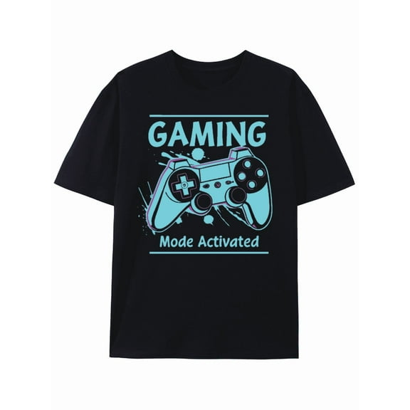 T-Shirt Game On: Gaming Mode Activated Controller Graphic Tee