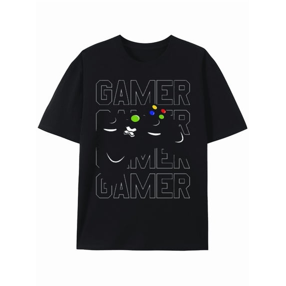Greenink T-Shirt Gamer Pride: Controller Graphic Tee