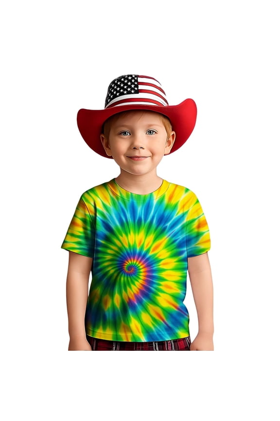 T Shirt,Girls Graphic Short Sleeve Swirl Print Tee Comfortable Round Neck Top,Shirt,18-24 Months