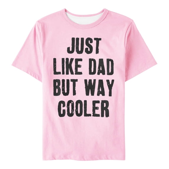 T Shirt,Girls Tees Shirts Title Children's Summer T Shirt with Letter Printing Round Neck Casual Short Sleeve Tee,Shirt,7-8 Years