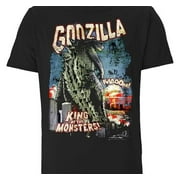 KHLMO T-Shirt Godzilla - King Of The Monsters Herren, Schwarz, Funny Shirt, Comfort Wear, Unsiex Tshirt Unisex, Condition New, Color Black, Size US 3XL