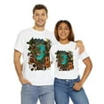 thumbnail image 1 of T-Shirt Heavy Cotton Unisex Tahiti Tropical Knolling Abstract Art 005, 1 of 5