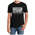 thumbnail image 1 of T-Shirt I Have Selective Hearing You Weren'T Selected Sarcastic Humor Bad Listeners Tops Mens Casual Shirts Black S, 1 of 5