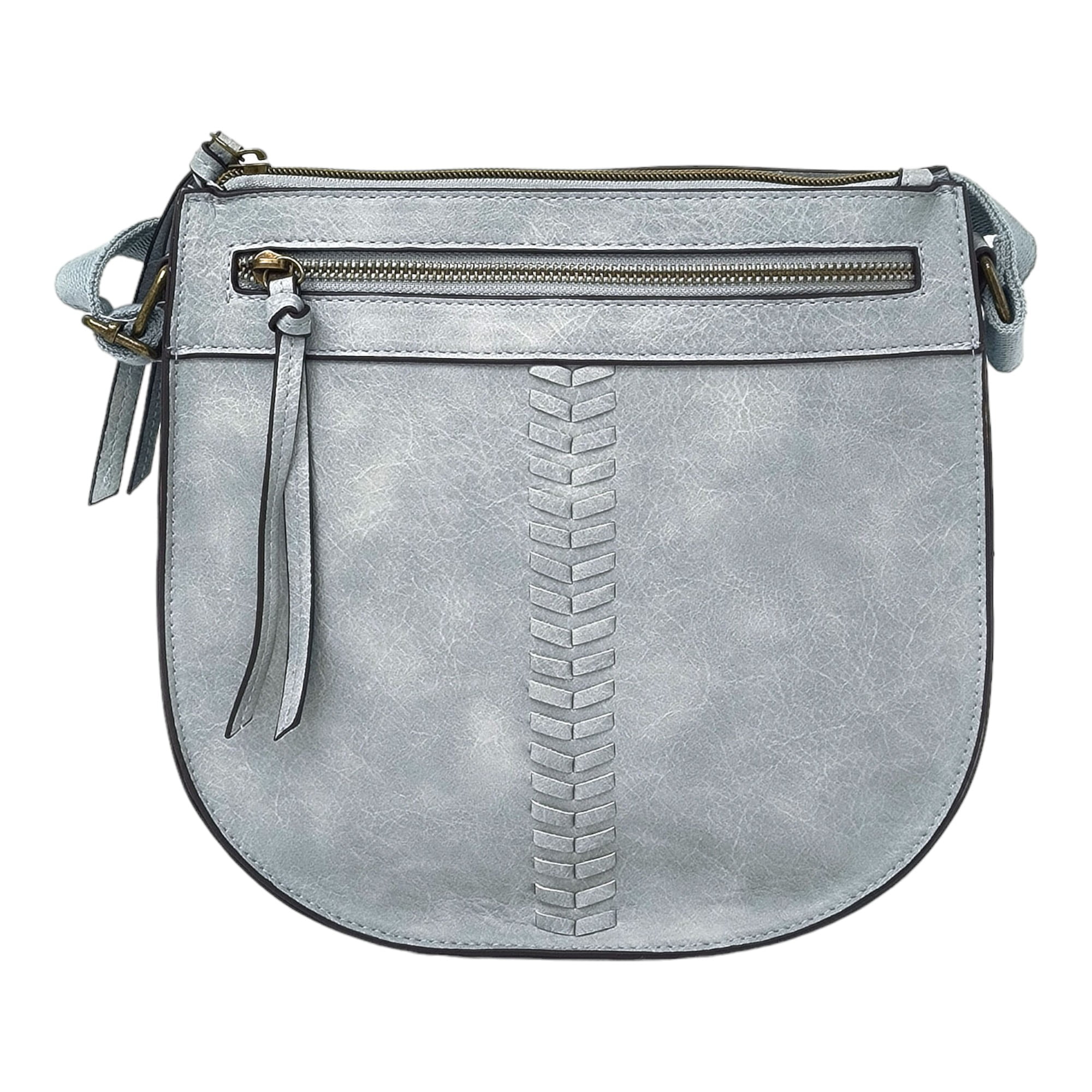 Vegan leather saddle bag hotsell