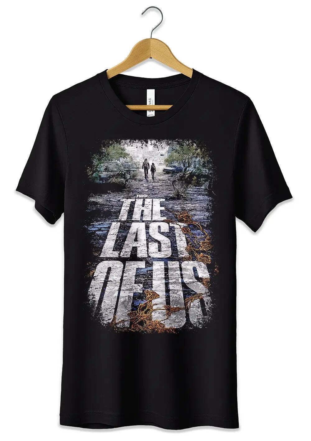T-Shirt The Walking Dead "Dixon Bros" - T-Shirt Homme Slim - Coton - Design Série TV - Fruit Of The Loom