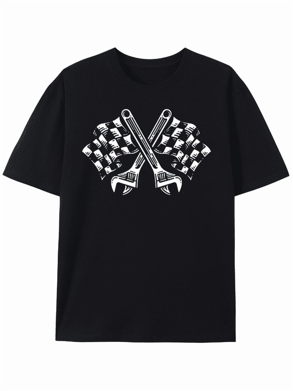 Maglietta Uomo Binford Tools – 100% Cotone, Nero, Taglie Forti XXXXXL, Stampa Digitale Di Qualità