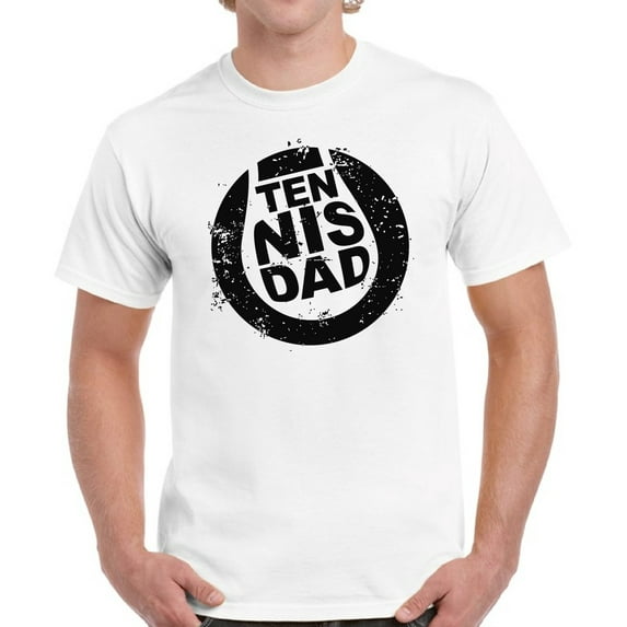 T-Shirt Men Graphic Tops Father's Day Gift Tennis Dad Vintage Black Print S M L XL 2XL 3XL 4XL 5XL