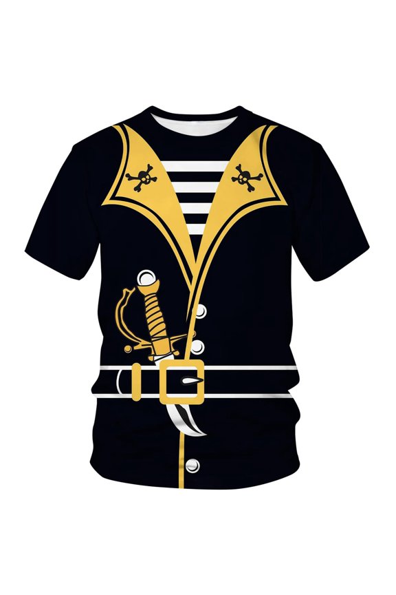 T Shirt Men Men's Short Sleeve Crew Neck T Shirt with Novelty Graphic Funny Formal Classic Black White Tux Print Casual Wedding Bachelor Prom T Shirt Lightweight Black L