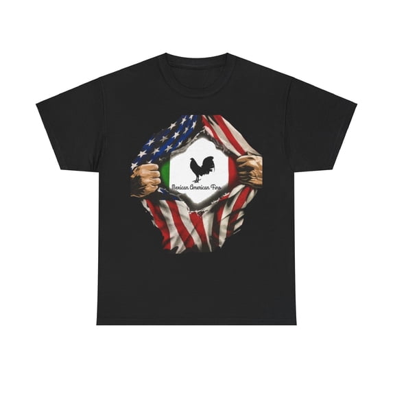 T-Shirt Mexican American Fino