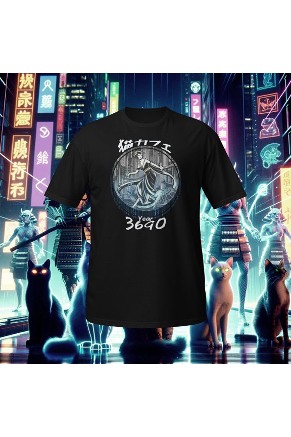 猫カフェ T-Shirt, Neko Cafe Shirt, Otaku Shirt, Manga Shirt, Anime Shirt, Cat Lover Shirt, Nerdy Shirt