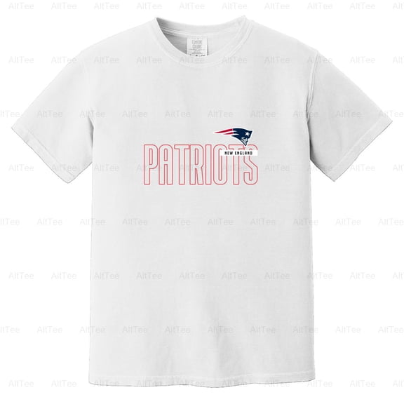 T Shirt New England Performance Team Pullover Football Fan Comfort Color T-Shirt Unisex, up to 4XL