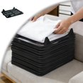 thumbnail image 1 of T Shirt Organizer for Clothes Storage, Stackable Closet Organizer with Easy Access, Shirt Folder Board, Sturdy and Durable, Clothes Folder, 1 of 6