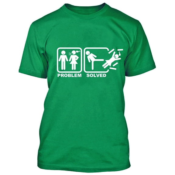 T-Shirt Party Outfit Color Irish Green Small