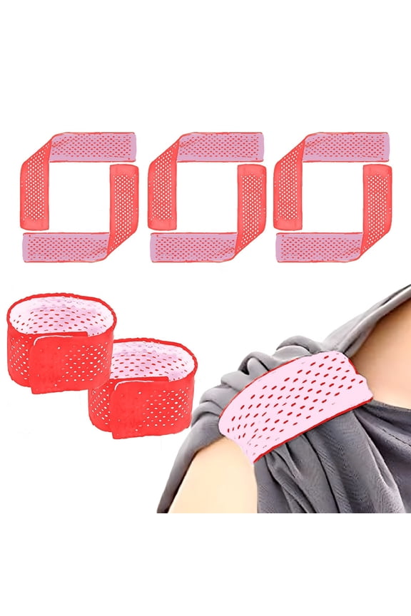 T-Shirt Shoulder Sleeve Straps 8-Pack Breathable Mesh Reusable Sleeve Bands for Sports and Wear