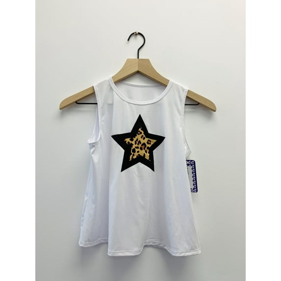 T-Shirt Star Print Leopard