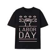 T-Shirt Strong Hands Labor Day Graphic Tee