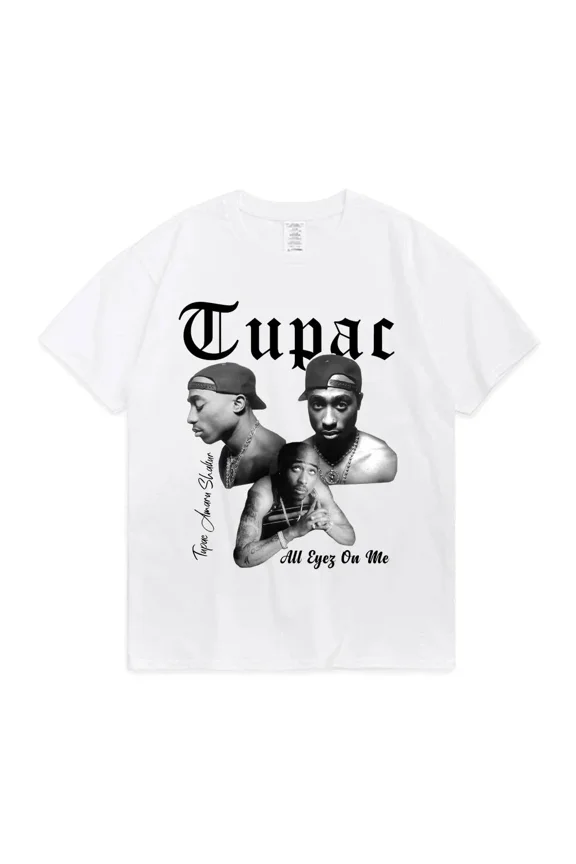 T-Shirt Tops Tees Hot Sale Normal Men T Shirt Funny T-Shirt For Men Rap Style Shirt Hip Hop Vintage Cotton Short Sleeve T-Shirt Oversized Streetwea