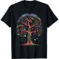 thumbnail image 1 of T-Shirt Tree of Life Shirt DNAMen and women, White Black T-shirt, size: Extra large S-1998XL, 1 of 4