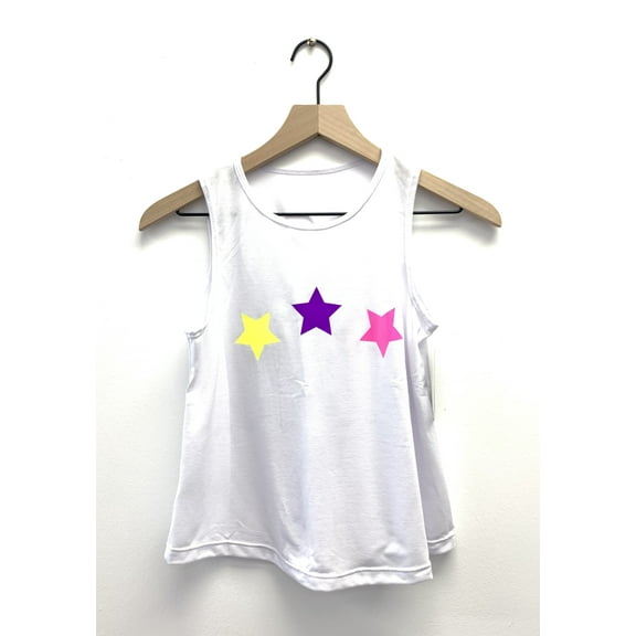 T-Shirt With Neon Stars