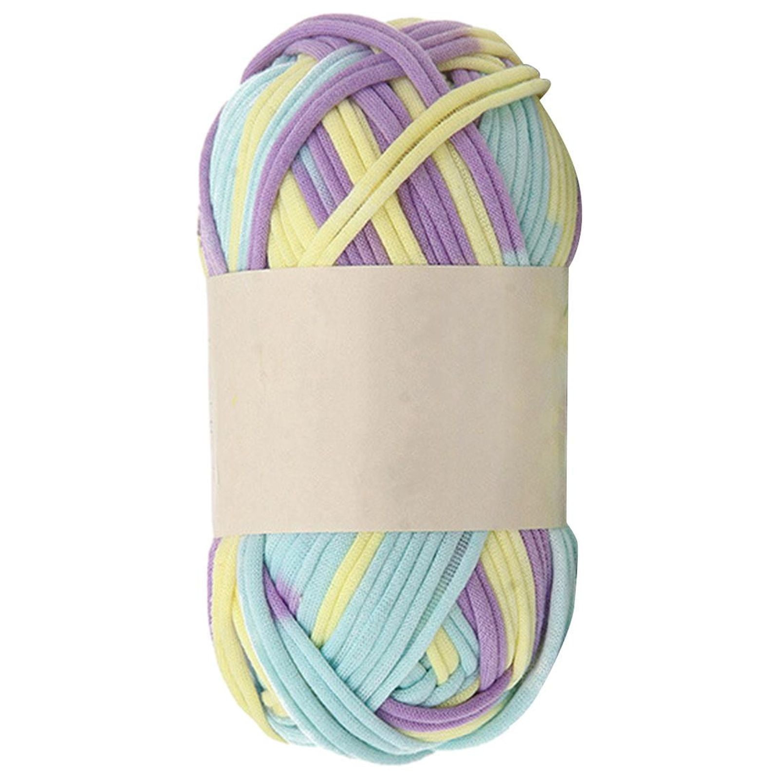 T Shirt Yarn Yarn Thick Yarn for Crocheting Cotton Polyester Cloth Knitting  Yarn for Hand Yarn