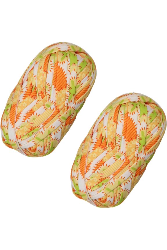 T-Shirt Yarn Elastic Fabric Crochet Cloth Yarn for DIY Knitting, Spaghetti Yarn Thick Knitting Yarn for Hand DIY Bag Blanket Cushion Crocheting Projects,Home Decor