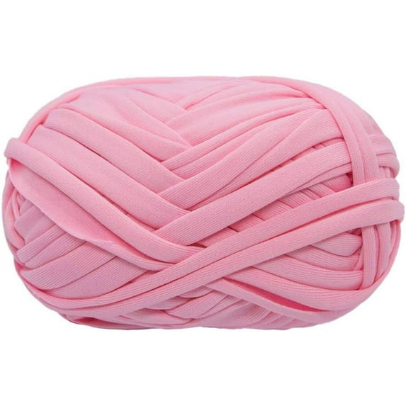 T-Shirt Yarn Knitting Yarn Fabric Crochet Cloth for Summer Hand DIY Bag Blanket Cushion Crocheting Projects 100g