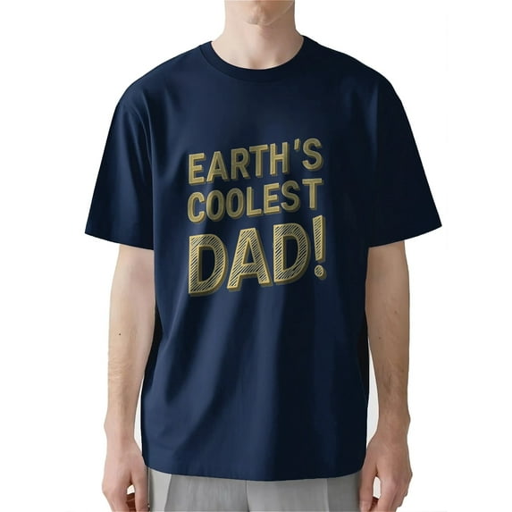 AllAreN T-Shirts for Dad Best POP in the World Fathers T-Shirt Funny Short Sleeve Shirts for Father