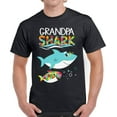 thumbnail image 1 of T-Shirt for Him Grandpa Shark Autism - S M L XL 2XL 3XL 4XL 5XL - Mens Shirt Graphic Tee, 1 of 2