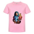 thumbnail image 1 of T-Shirt for Kids – Descendants 4 Red Character Design Short Sleeve Tee, 1 of 4