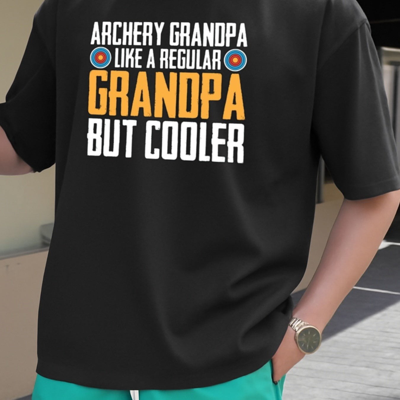 T-Shirt for Men Grandpa Comfort Colors Casual Short Sleeve Limited ...