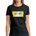 thumbnail image 1 of T-Shirt for Women Angry Eyes Anime - S M L XL 2XL 3XL Graphic Tee - Anime Clothes Gift Ladies, 1 of 2