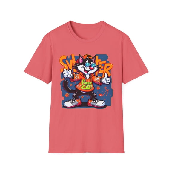 T Shirt with Cartoon, Cartoon on T Shirt, Animation Shirt, T Shirt with Animation, Funny Animals Tee Shirt