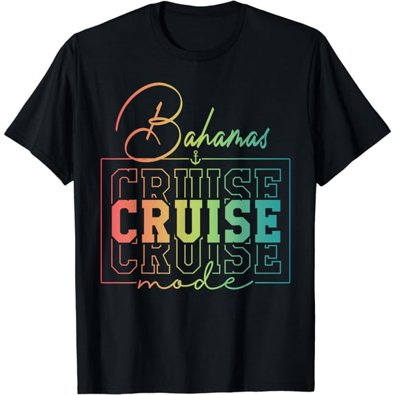 Bahamas Cruise Mode Matching T-Shirt